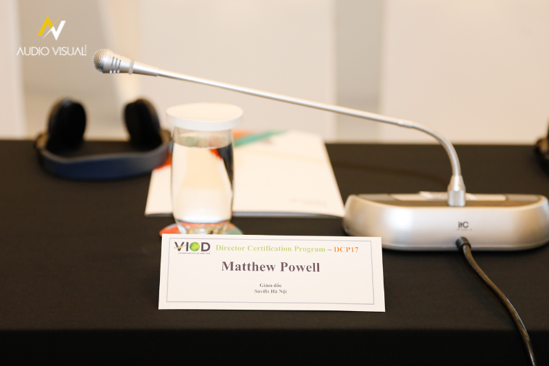 Professional event conference equipment rental: Gooseneck microphone