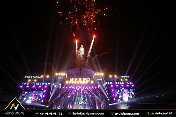 AVVietnam brings a spectacular stage for the K-EXPO Concert 2022
