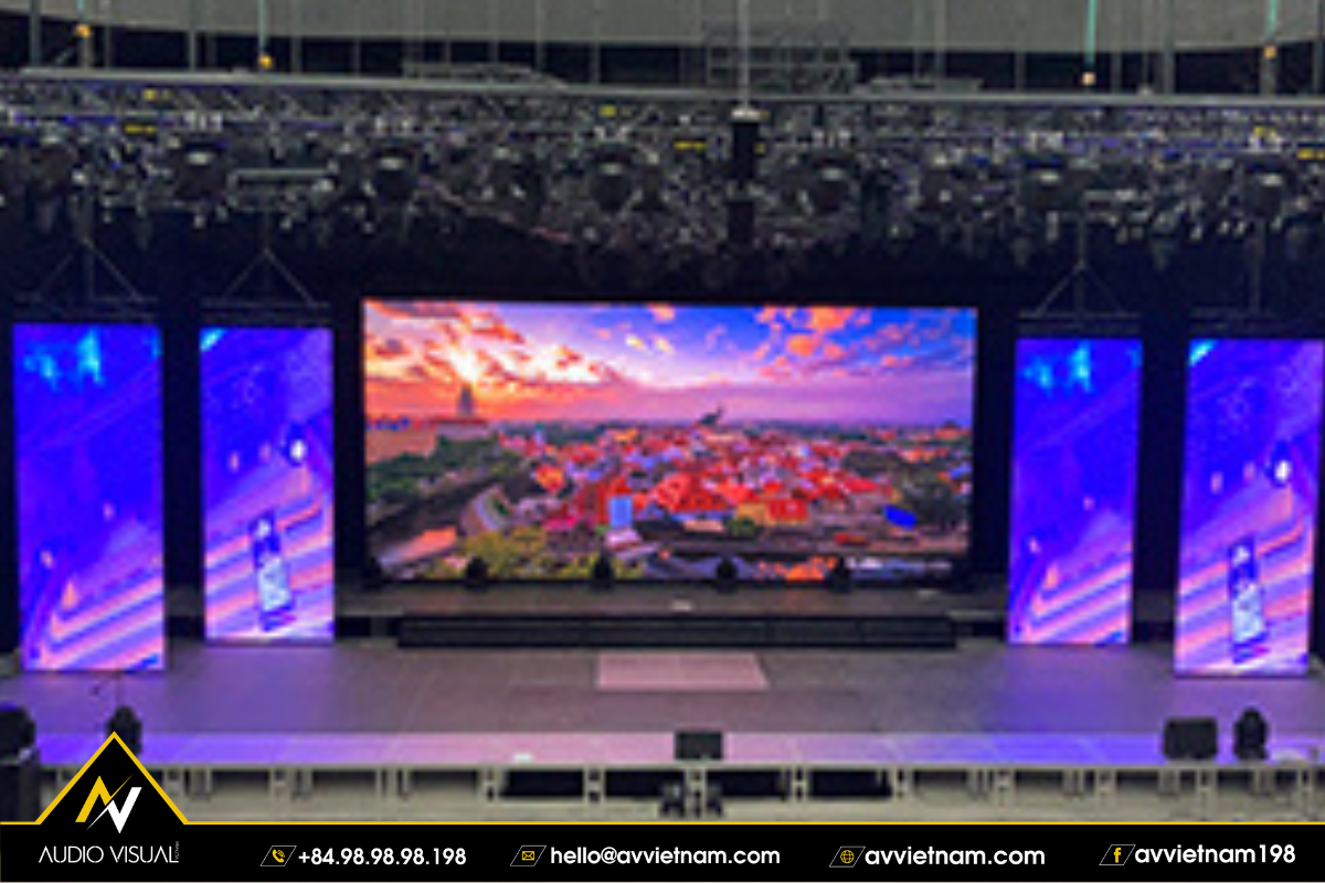 LED display screen is perfect for outdoor events